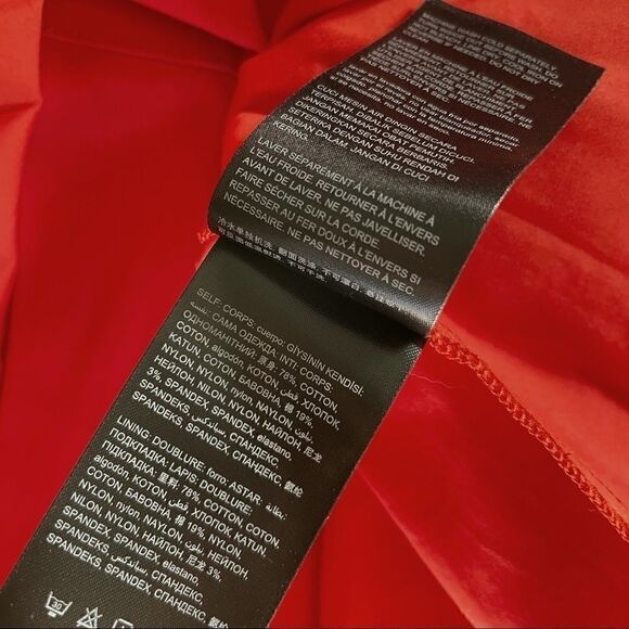 Bebe peplum babydoll cropped top - Picture 4 of 8